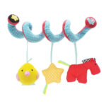 Baby Mobile Snake™ - Voor aan de kinderwagen of autostoeltje - Grijpspeelgoed Dieren | Educatief Speelgoed