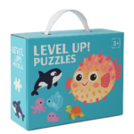 Woods™ - Fijne Motoriek&Creatief - 6-in-1 Puzzel Zeedieren | Educatief Speelgoed