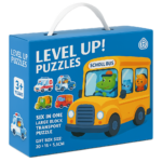 Woods™ - Fijne Motoriek&Creatief - 6-in-1 Puzzel Verkeer | Educatief Speelgoed