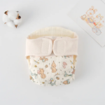 ComfyCotton– Waterdicht&Veilig– Biokatoenen Oefenbroekjes Schattig hondje / S (0-5kg) - 0-3 maanden | Educatief Speelgoed