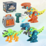 JurassicDrill– Cool&Speels– Dino DIY Set Oranje/Groen | Educatief Speelgoed