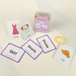 SmartyCards– Vrolijk&Taalrijk– Educatieve Woordenkaarten (Engels) Kleding | Educatief Speelgoed