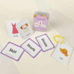SmartyCards– Vrolijk&Taalrijk– Educatieve Woordenkaarten (Engels) Kleding | Educatief Speelgoed