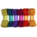 Nepal Wool lamswol set - 6x 2 gram - herfstkleuren