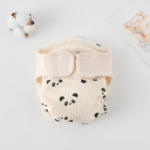 ComfyCotton– Waterdicht&Veilig– Biokatoenen Oefenbroekjes Panda / M (5.5-10kg) - 3-9 maanden | Educatief Speelgoed