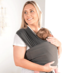 ComfortCarry– Rugvriendelijk Dragen – Ergonomische Baby Draagdoek Zwart | Educatief Speelgoed