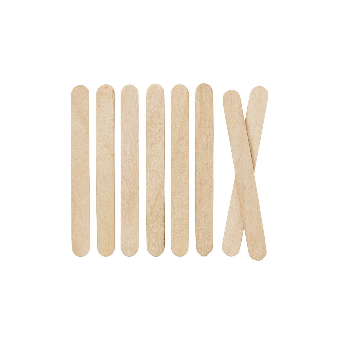 Knutselhoutjes - 6x55 mm - niet voedsel veilig! Knutselhoutjes - 6x55 mm - niet voedsel veilig! - Afbeelding 1