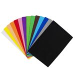 Hobbyrubber - 30x23 cm - 14 stuks - basiskleuren