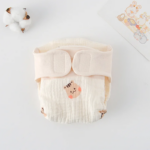 ComfyCotton– Waterdicht&Veilig– Biokatoenen Oefenbroekjes Schattige eekhoorn / L (10-14.5kg) - 9-15 maanden | Educatief Speelgoed