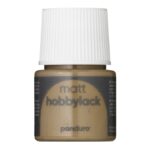 Hobbylak mat - 45 ml - vintage bruin