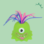 Yellie– Grappig&Interactief– Monster Stressspeeltje Groen | Educatief Speelgoed