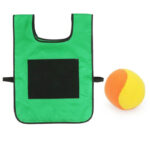 Sticky Shot– Gooien&Plakken– Sportief Plak Vest Groen / Groot (Volwassen) | Educatief Speelgoed