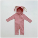 Mini Fashion™ - Schattig Konijnen Design - Baby Romper Roze / 73 (6-9maanden) | Educatief Speelgoed