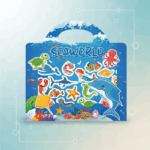 StickerFun– Kleurrijk&Leerzaam– Herbruikbare Stickerboek Oceaan | Educatief Speelgoed