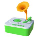 Sound Spinner™ – Verhalen&Liedjes– Speelgoed Grammofoon Groen | Educatief Speelgoed