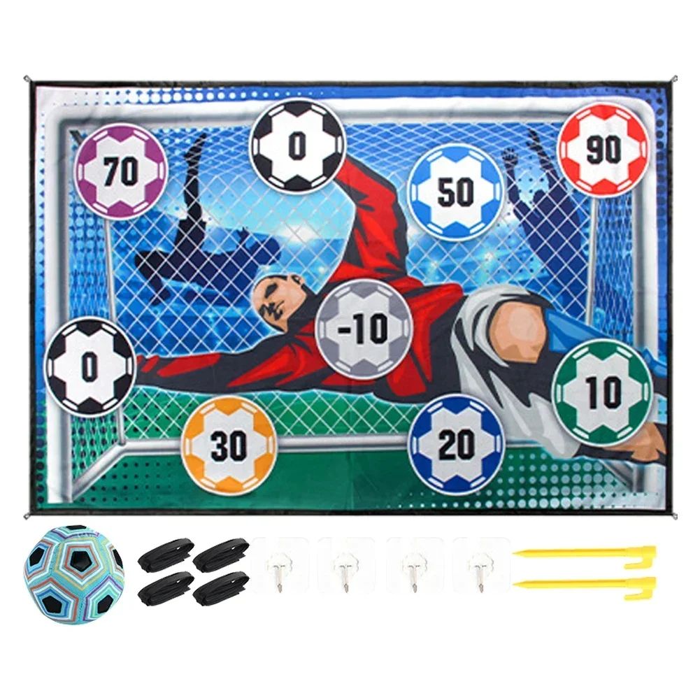 2_6 Sticky Soccer™ – Plak&Trap– Speelmat Voetbal Keeper | Educatief Speelgoed - Afbeelding 1