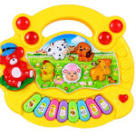 Kids Musical Piano™ - Muzikale Dierenpret - Speelgoedpiano Geel | Educatief Speelgoed