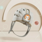 MiniShield– Licht&Ademend– Hoofdbeschermer voor Kinderen Leeuw | Educatief Speelgoed