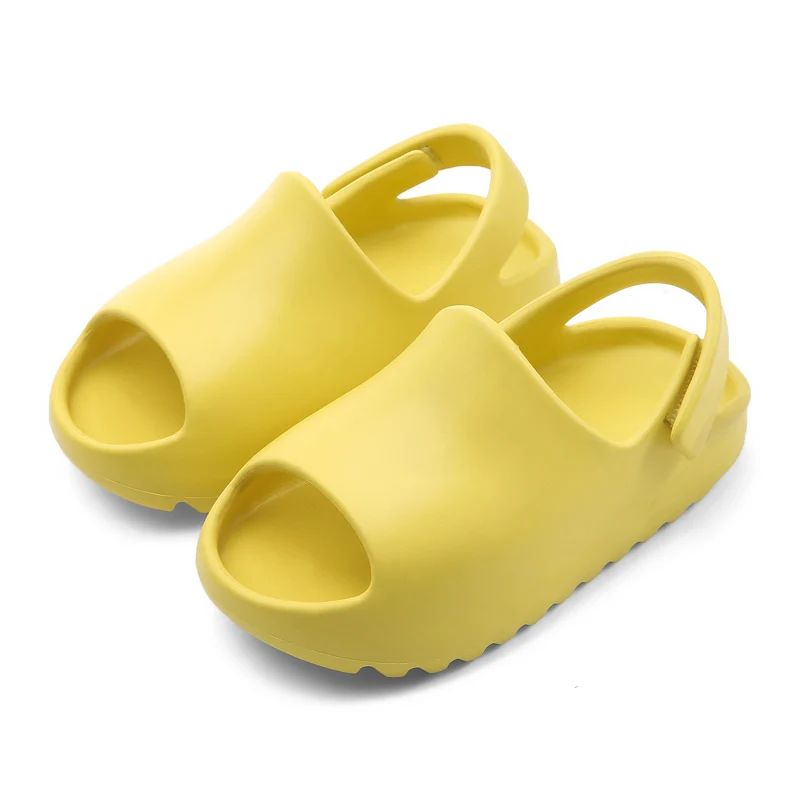 2_84622a4f-2f64-4c28-9d10-26f14a651856 SunnySteps– Comfort&Vrijheid– Kinder Sandaal Slippers Geel / 20–22 (12–18 maanden) | Educatief Speelgoed - Afbeelding 1