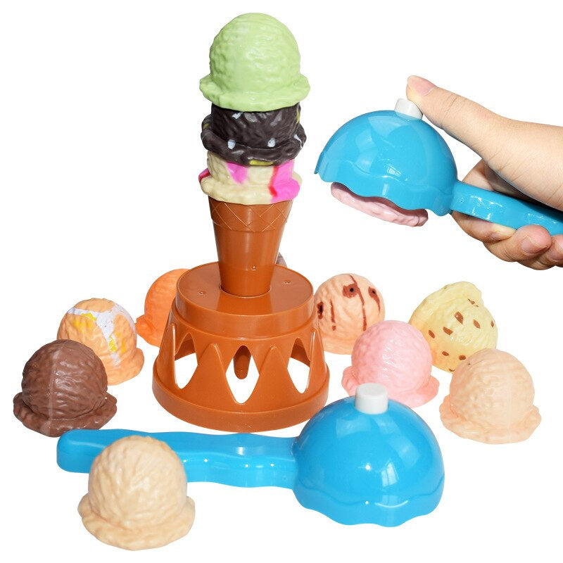 2_898685f5-8b7f-4652-ac63-b8529bddeb76 Ice Cream Game™ - Stapel je weg naar de top - Balansspel | Educatief Speelgoed - Afbeelding 1