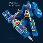 Flip Droid - Tekenen of Transformeren - Transformeerbare Robot Pen Blauw | Educatief Speelgoed