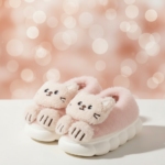 SnuggleKitty– Warmte&Veiligheid– Kinder Katten Sloffen Roze / 27 (5 jaar) | Educatief Speelgoed