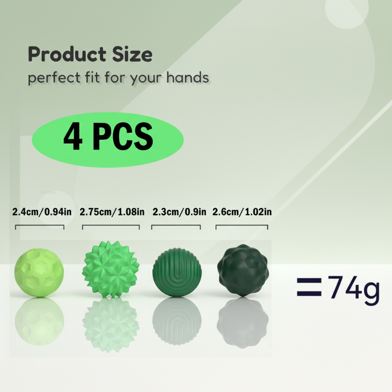 2_b0c6a775-bb37-499b-bdfb-57f95546ab78 MagniFun– Rustgevend&Leuk– Magnetische Siliconen Ballen Groen / 4 | Educatief Speelgoed - Afbeelding 1