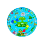 TinyWave– Vrolijk&Ontwikkelend– Baby Sensorische Watermat Kikker (⌀ 65 cm) | Educatief Speelgoed