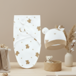 SnuggleBear– Zachte&Warme– Baby Wikkel Deken Beer | Educatief Speelgoed