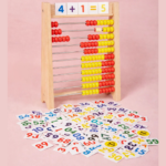 Woods™ - Tel en Leer - Houten Telraam Wiskunde Ontdekker Telraam | Educatief Speelgoed