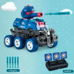 TankHero– Actief&Robuust– Speelgoedtank met Schietfunctie Blauw / Ja | Educatief Speelgoed
