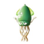 Dancing Octopus™ – Opladen&Spelen– Dans Octopus Licht Groen | Educatief Speelgoed