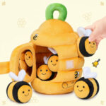 JungleHive– Speels&Leren– Sensorische Knuffel in het Bos Bijenkorf | Educatief Speelgoed