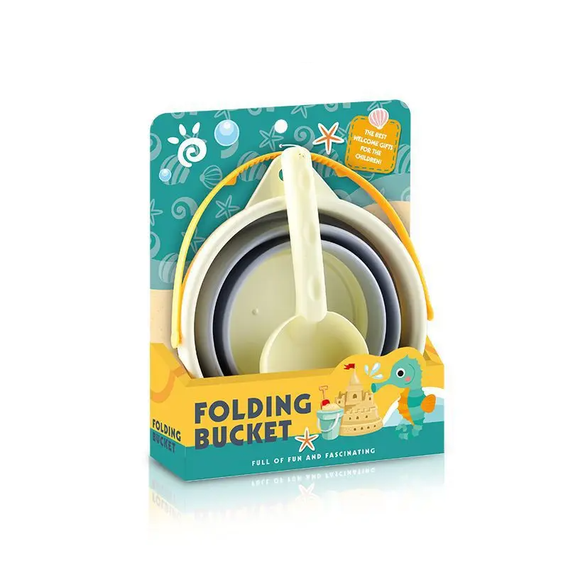2pcs_set Foldable Beach Toys™ – Zomer Zandpret – Strandset Kinderen 2 Stuks Set | Educatief Speelgoed - Afbeelding 1