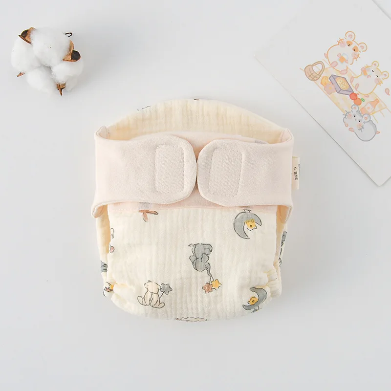 34 ComfyCotton– Waterdicht&Veilig– Biokatoenen Oefenbroekjes Ruimtedieren / L (10-14.5kg) - 9-15 maanden | Educatief Speelgoed - Afbeelding 1