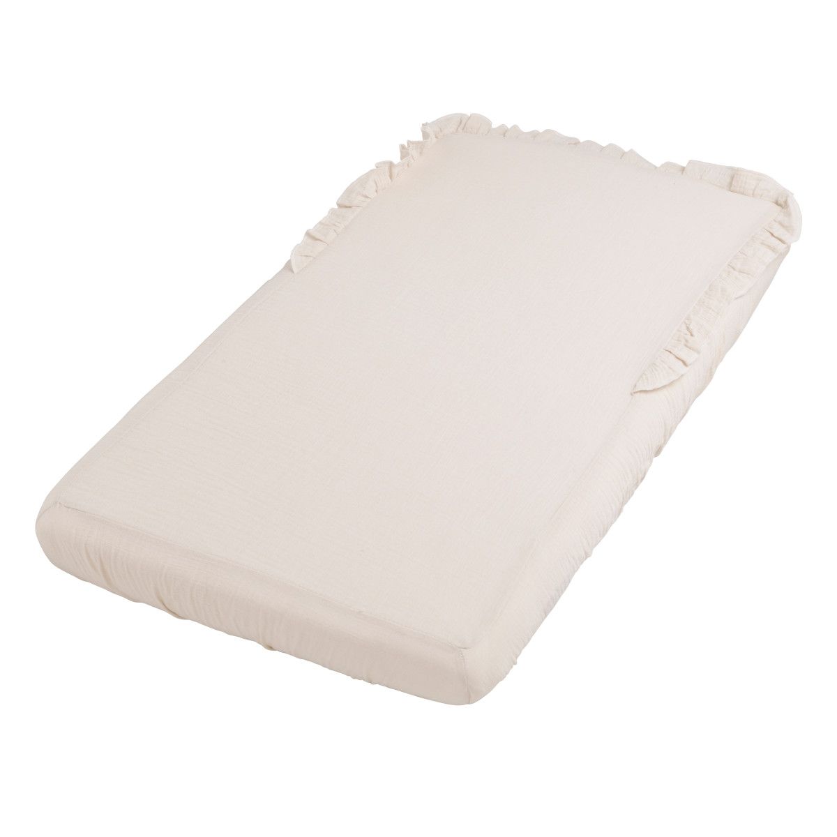 Hoeslaken Ledikant Baby's Only Calm Warm Linen 60x120 Hoeslaken Ledikant Baby's Only Calm Warm Linen 60x120 - Afbeelding 1