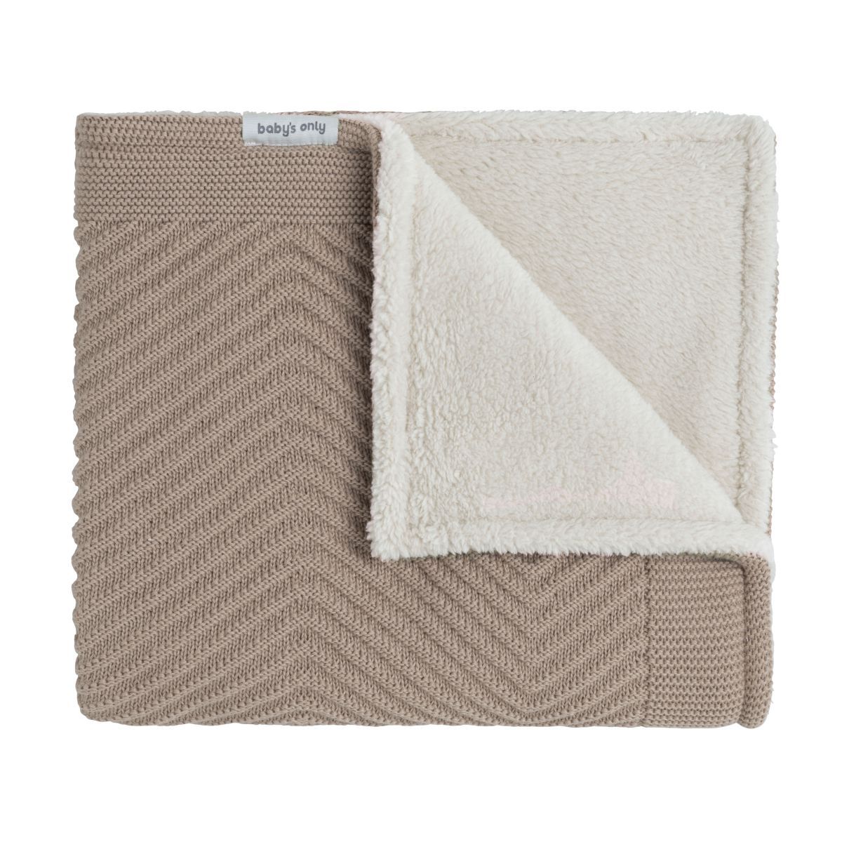 Deken Ledikant Baby's Only Grace Teddy Beige Deken Ledikant Baby's Only Grace Teddy Beige - Afbeelding 1