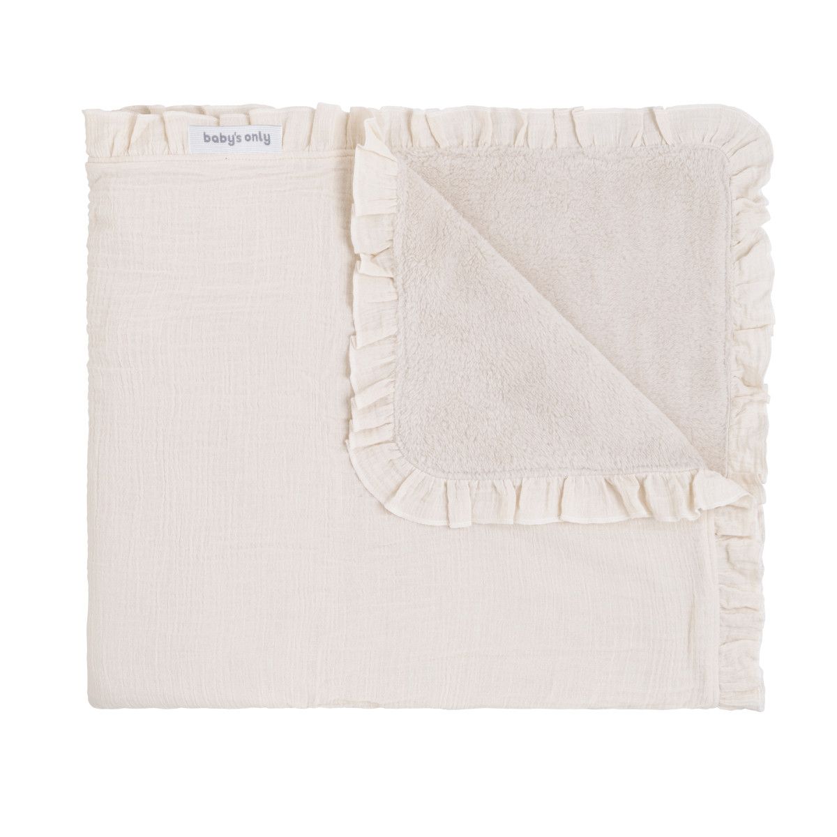 Deken Ledikant Baby's Only Calm Teddy Warm Linen - Afbeelding 1