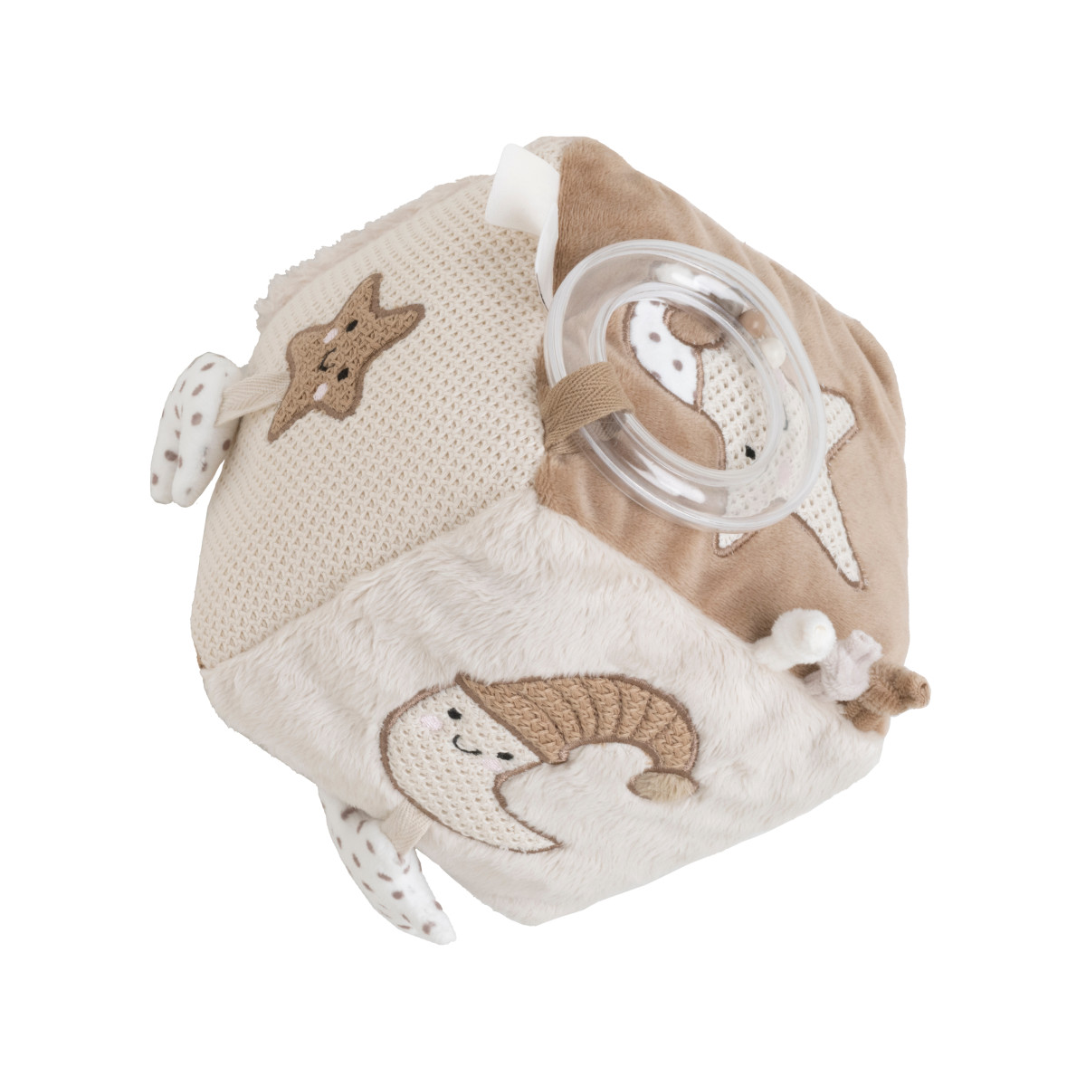 Activiteiten Kubus Baby's Only Heaven Clay/Warm Linen - Afbeelding 1