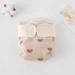 ComfyCotton– Waterdicht&Veilig– Biokatoenen Oefenbroekjes Bruine regenboog / M (5.5-10kg) - 3-9 maanden | Educatief Speelgoed