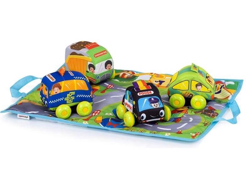 Speelkleed Chipolino Set Met 4 Auto's Speelkleed Chipolino Set Met 4 Auto's - Afbeelding 1