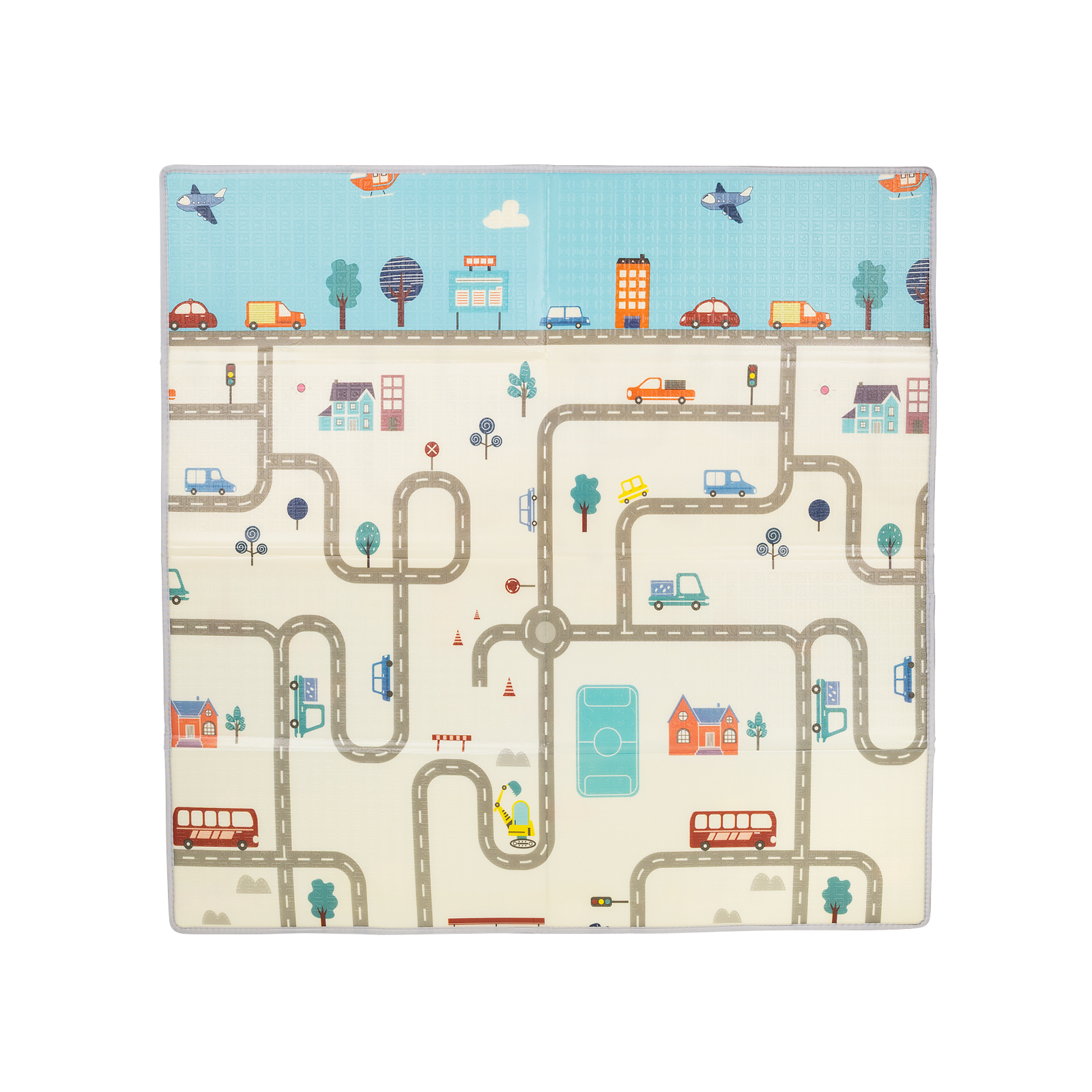 Speelkleed Chipolino Play City 142x142 Speelkleed Chipolino Play City 142x142 - Afbeelding 1