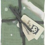 Washandjes Briljant Baby Hydrofiel Sunny Groen 3st