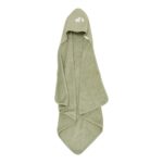 Badcape Little Dutch Geborduurd Little Farm Groen