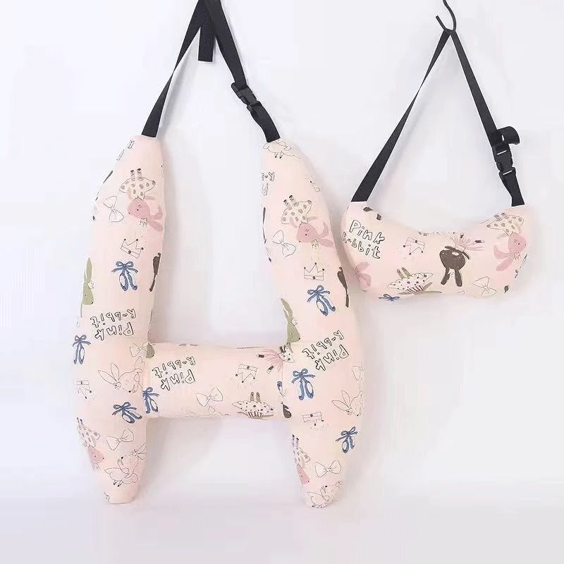 3_046ce7a4-2370-430a-b8ff-344758d4f18d ComfyRide– Ergonomisch&Zacht– Autostoel Kussen Ondersteuning Konijn | Educatief Speelgoed - Afbeelding 1