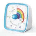 Visual Timer– Kleurig&Kalm– Kinder Timer Blauw Regenboog | Educatief Speelgoed