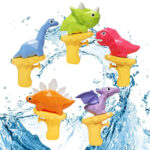 Dinosaur Water™ - Spetterend Plezier - Waterpistool Set van 5 (3+2 GRATIS) | Educatief Speelgoed