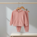 Mini Fashion™ – Zacht en warm – Joggingpak Lichtroze / 170 (12–13 jaar) | Educatief Speelgoed