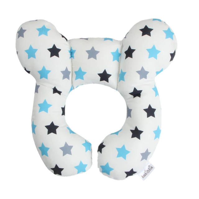 3_92b07092-3332-4d9c-b2a3-9dd50527dcaf Baby Pillow™ | Ondersteuning voor het hoofdje - Babykussentje Sterretjes | Educatief Speelgoed - Afbeelding 1