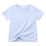 ComfyWear– Praktisch&Casual– Korte Mouwen T-Shirt Lichtblauw / 110 (3–4 jaar) | Educatief Speelgoed
